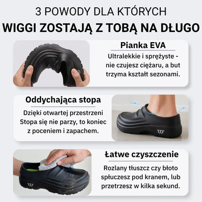 Wiggi EVA | Ergonomiczne buty na długie zmiany (Unisex)